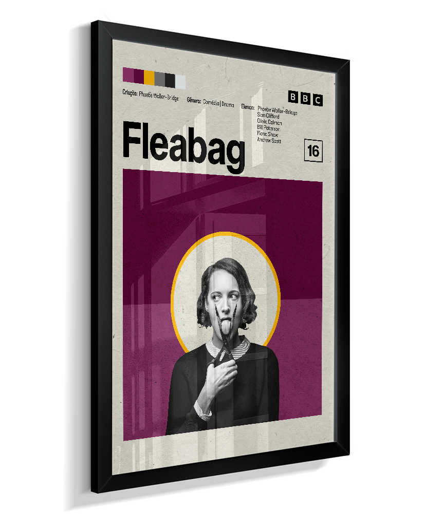 Quadro Fleabag Minimalista