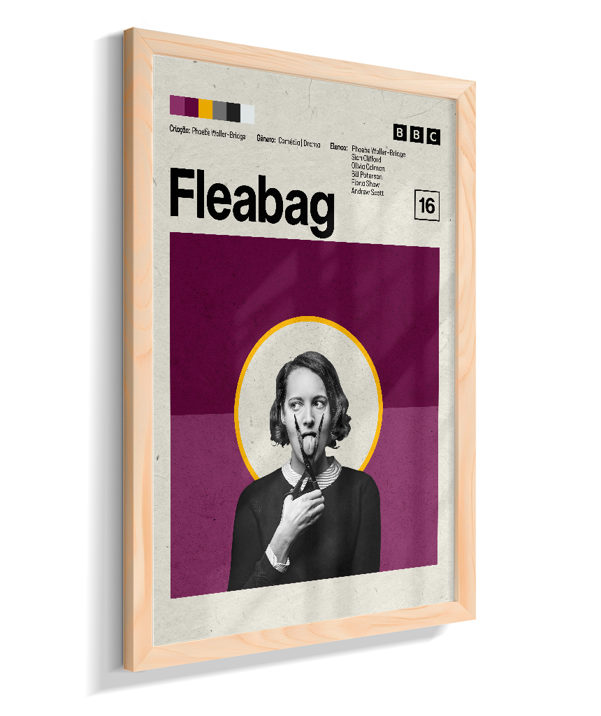Quadro Fleabag Minimalista