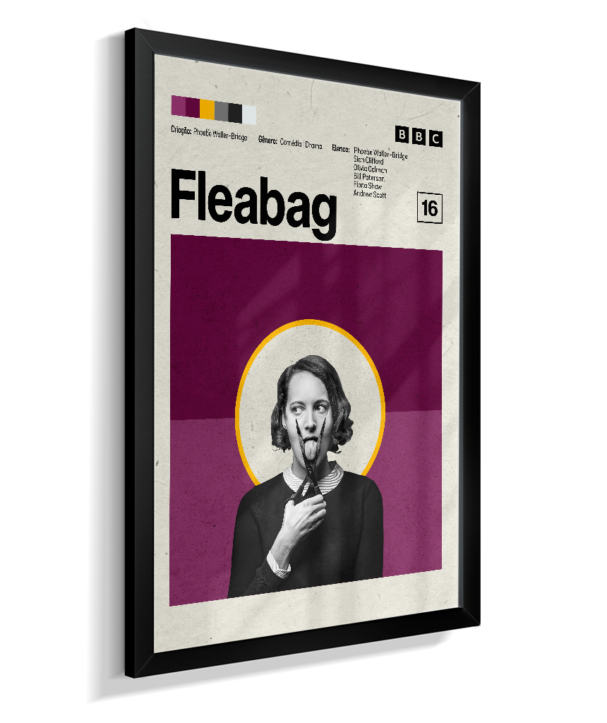 Quadro Fleabag Minimalista