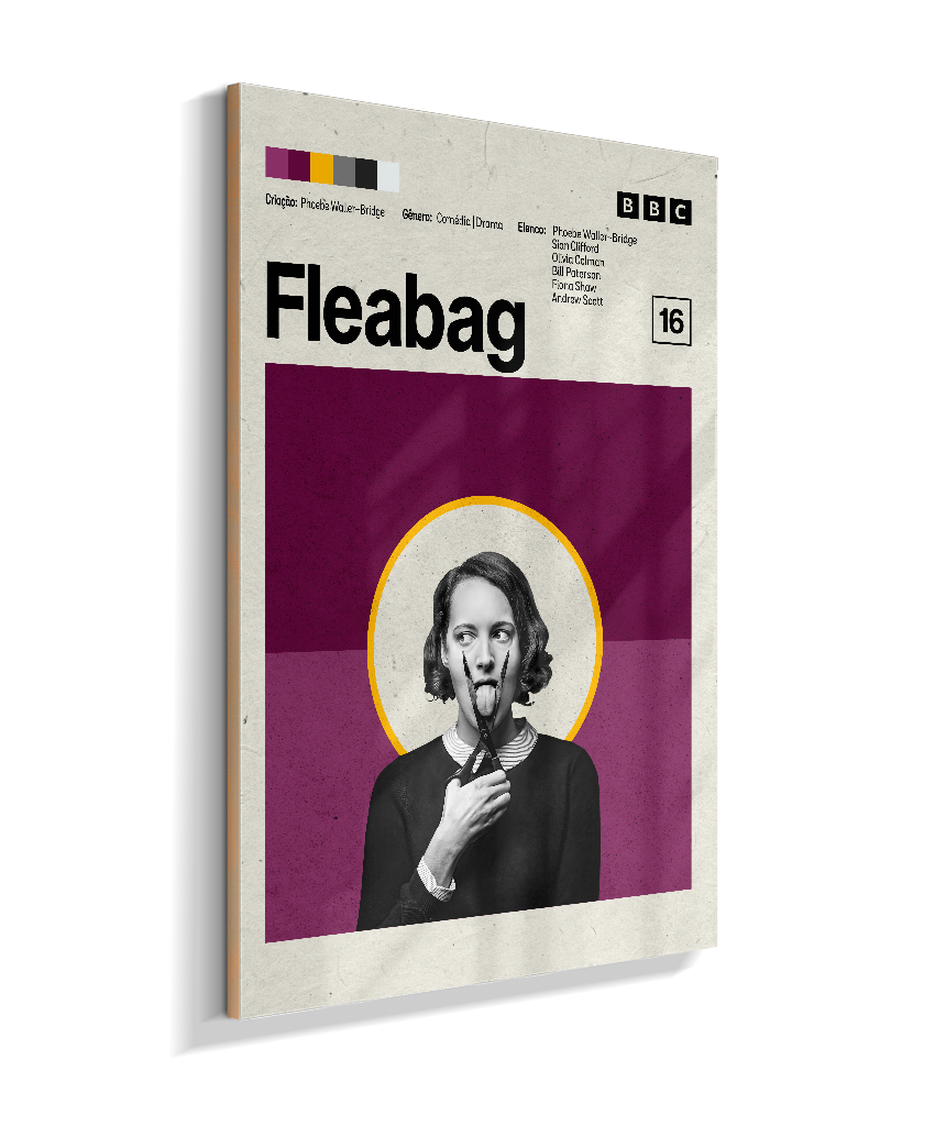 Quadro Fleabag Minimalista