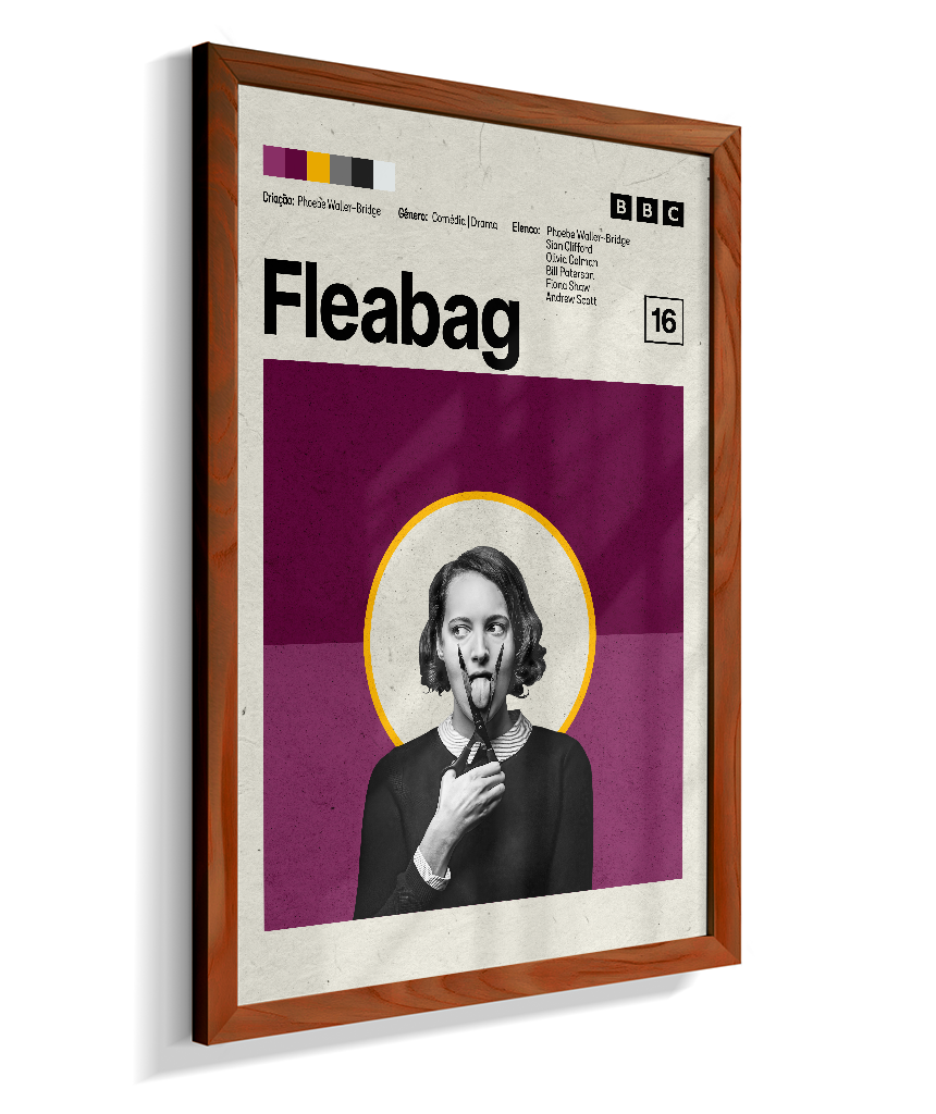 Quadro Fleabag Minimalista