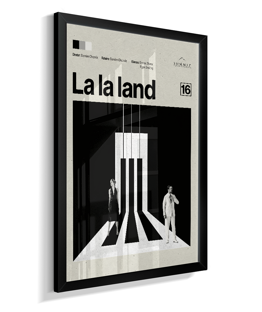Quadro La La Land Minimalista
