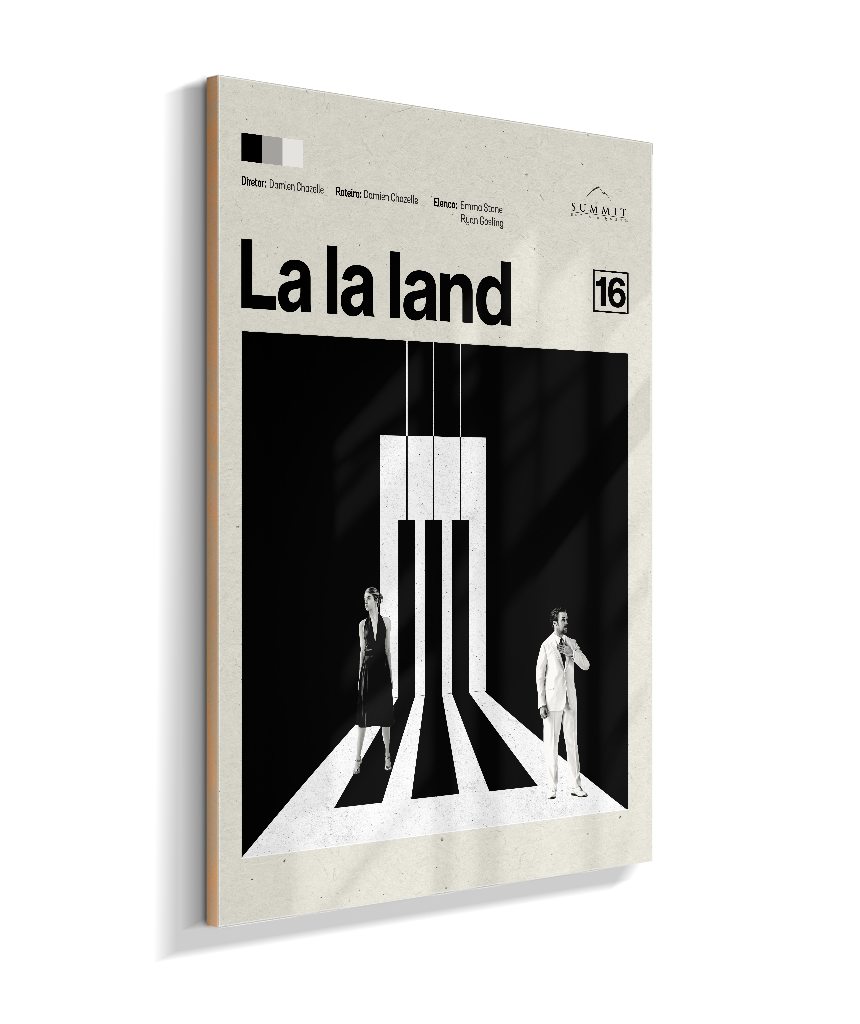 Quadro La La Land Minimalista
