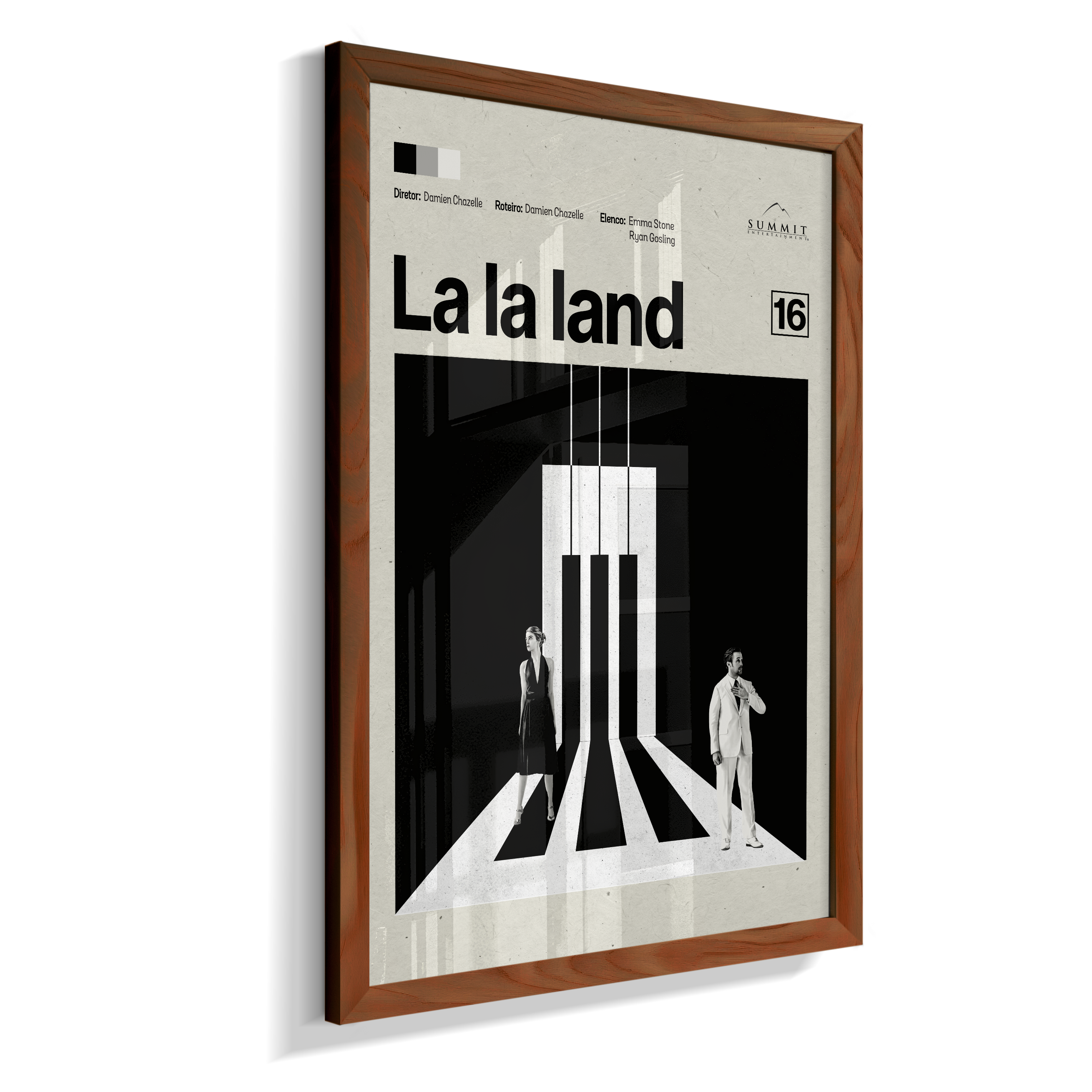 Quadro La La Land Minimalista