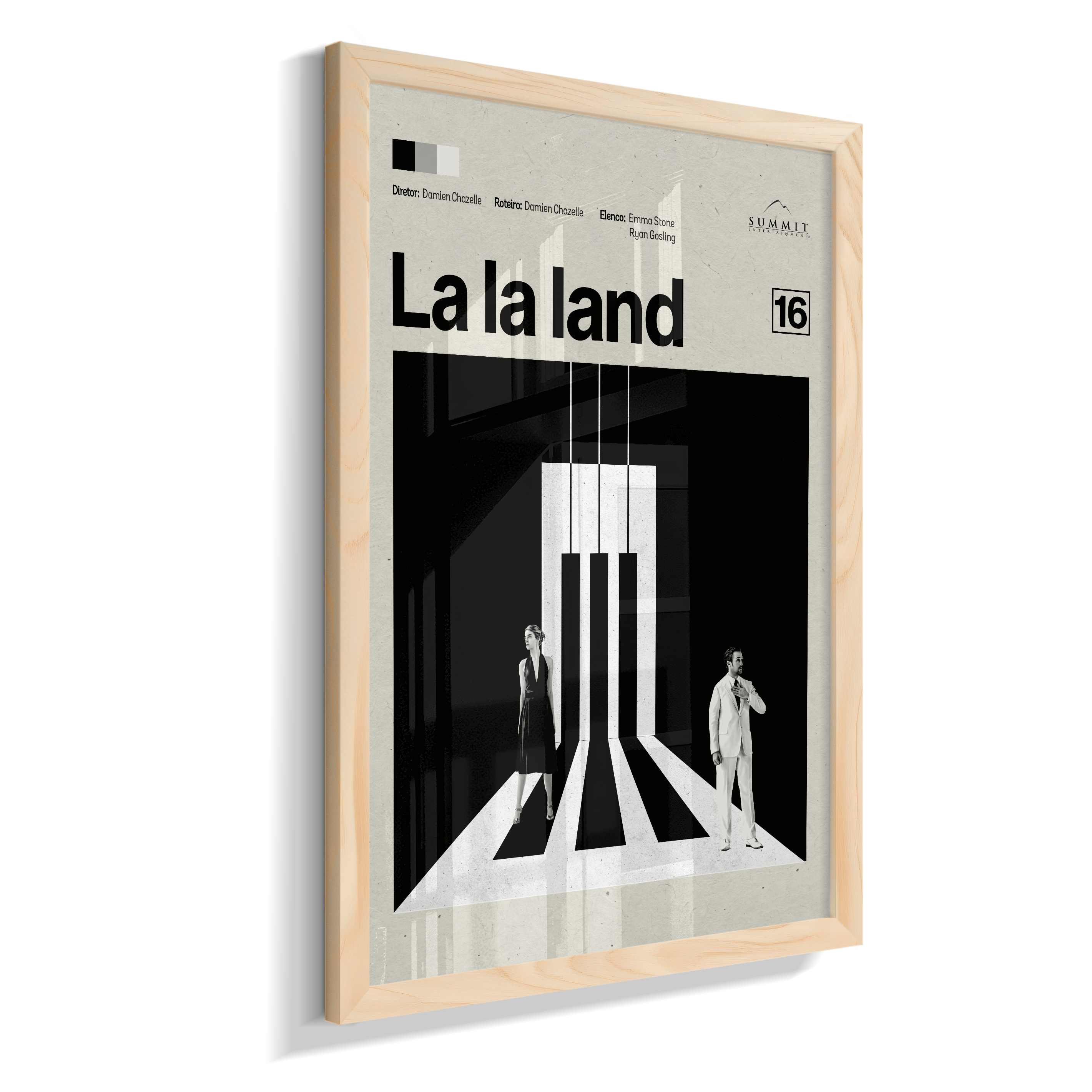 Quadro La La Land Minimalista
