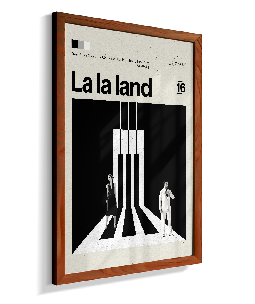 Quadro La La Land Minimalista