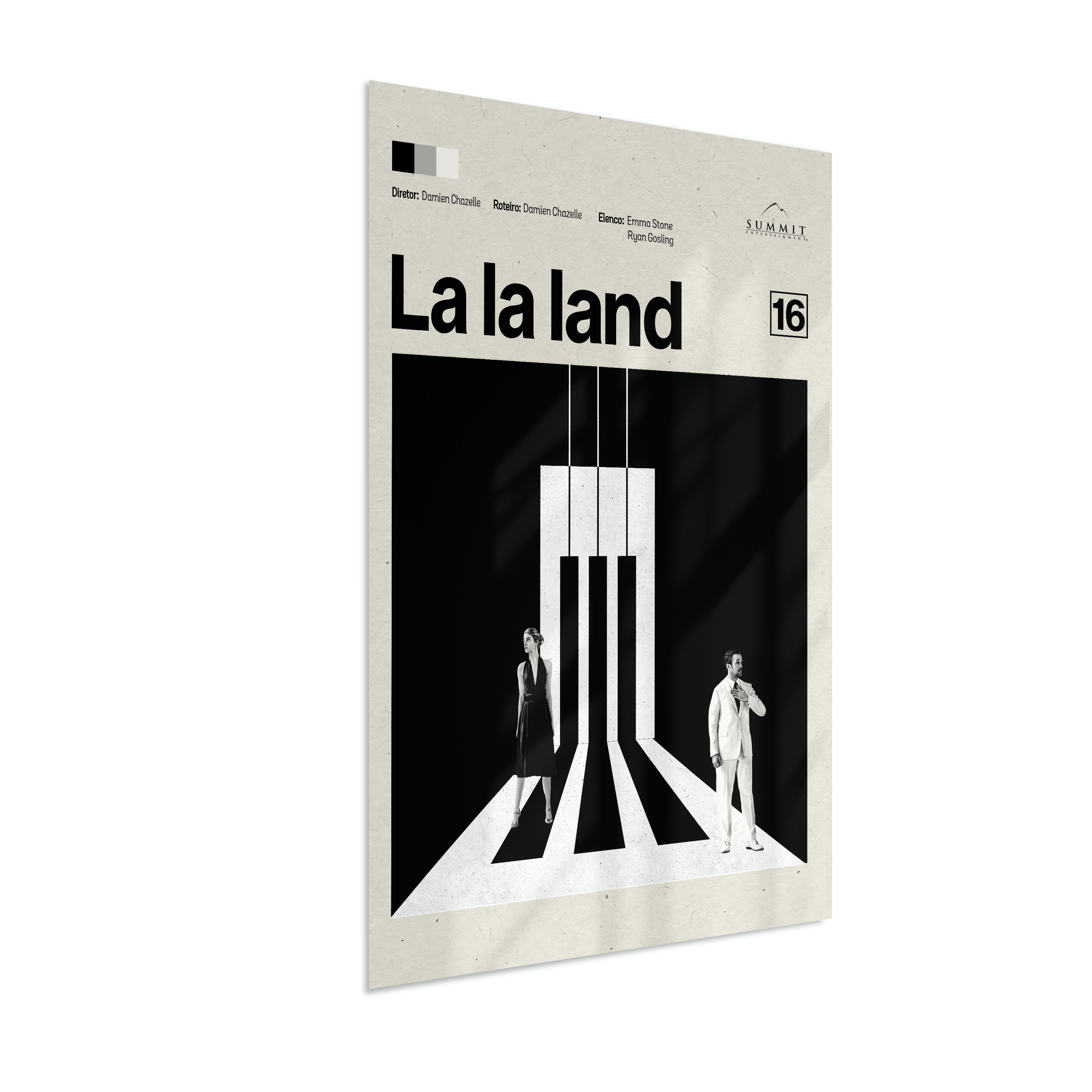 Quadro La La Land Minimalista