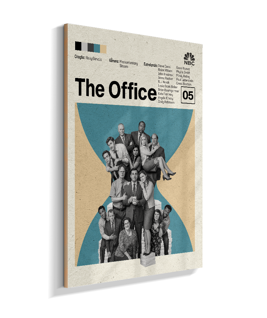 Quadro The Office Minimalista