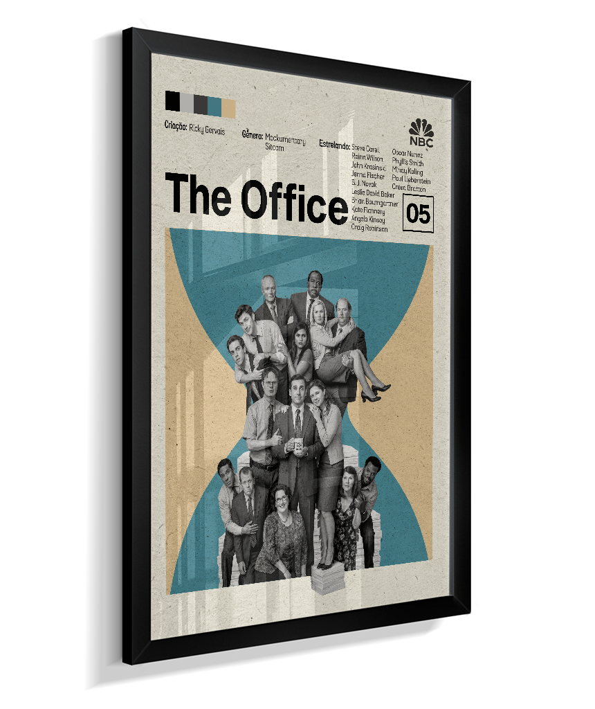 Quadro The Office Minimalista