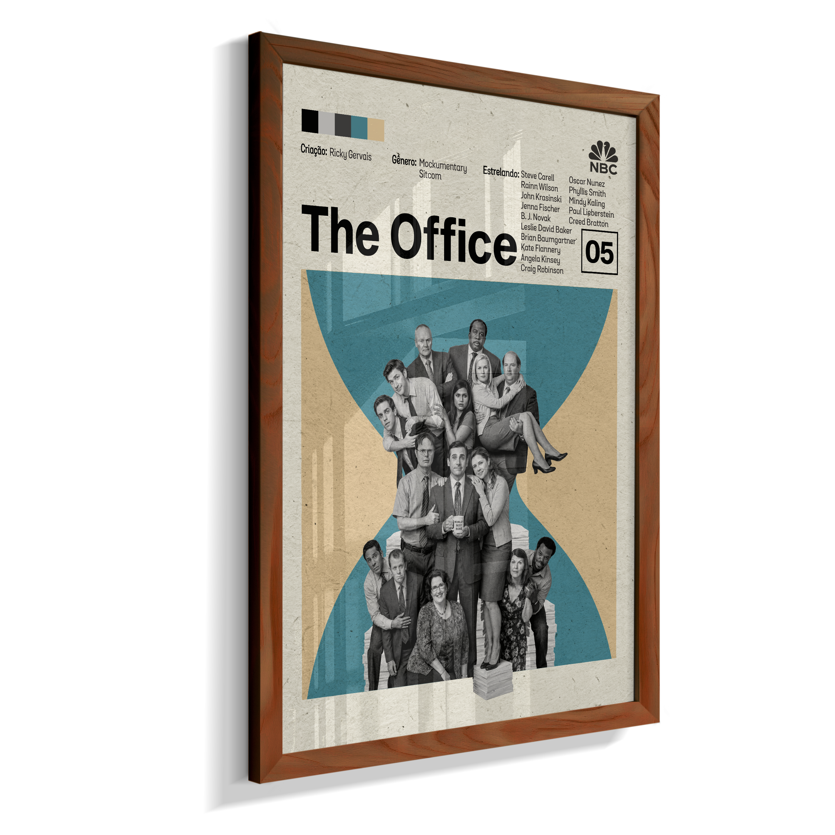 Quadro The Office Minimalista