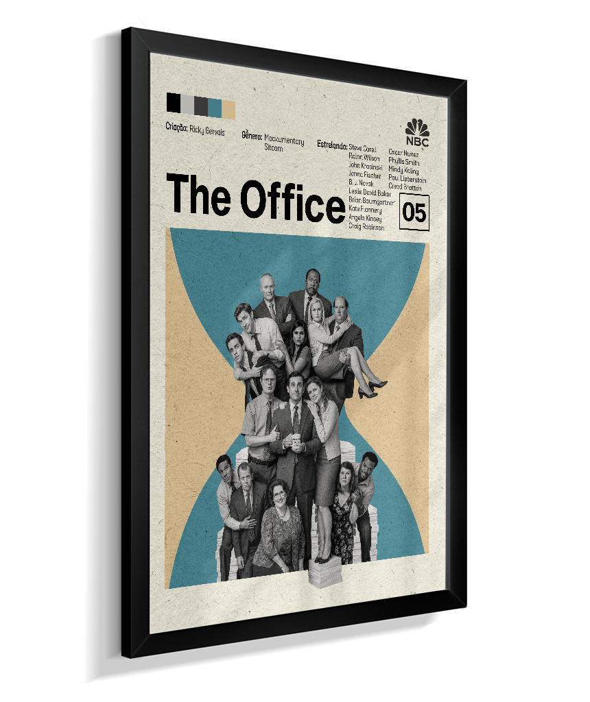 Quadro The Office Minimalista