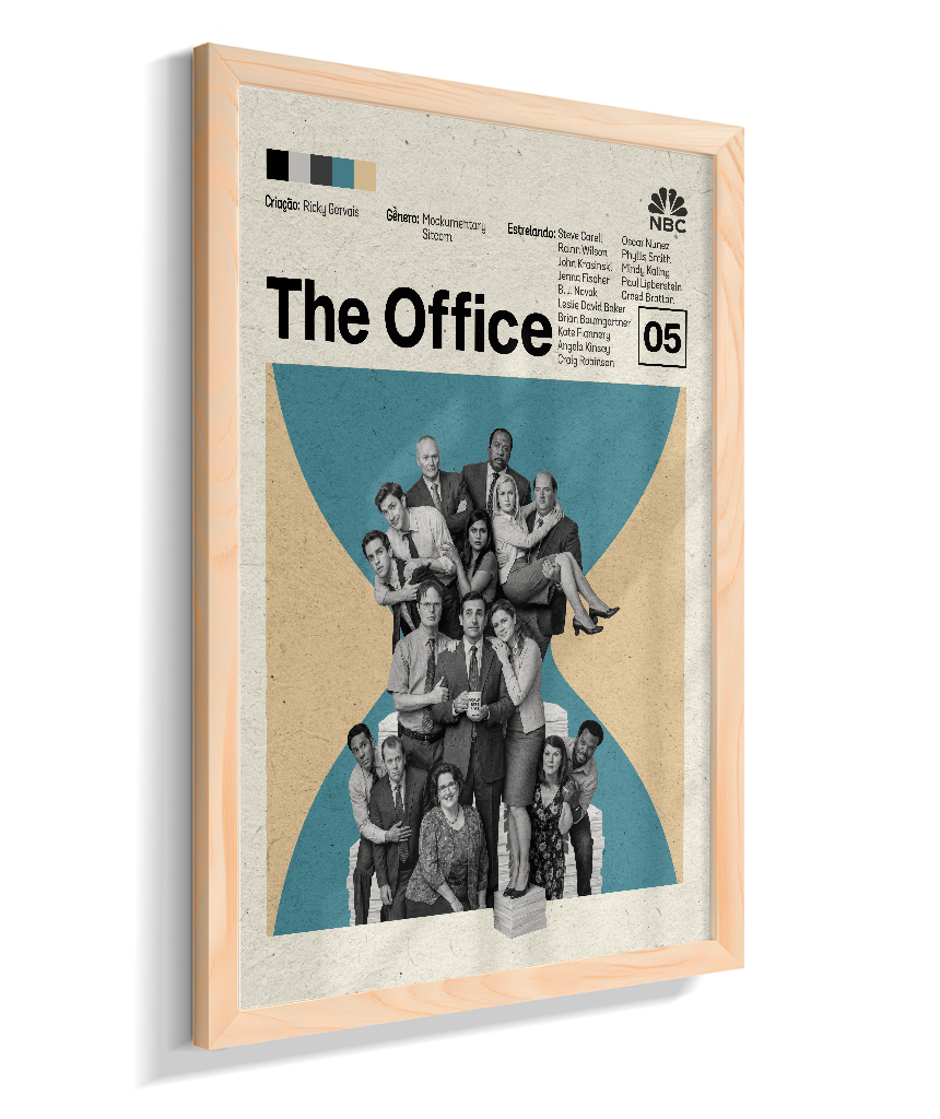 Quadro The Office Minimalista