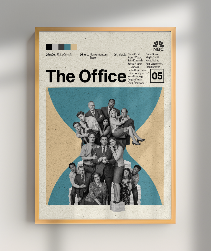 Quadro The Office Minimalista