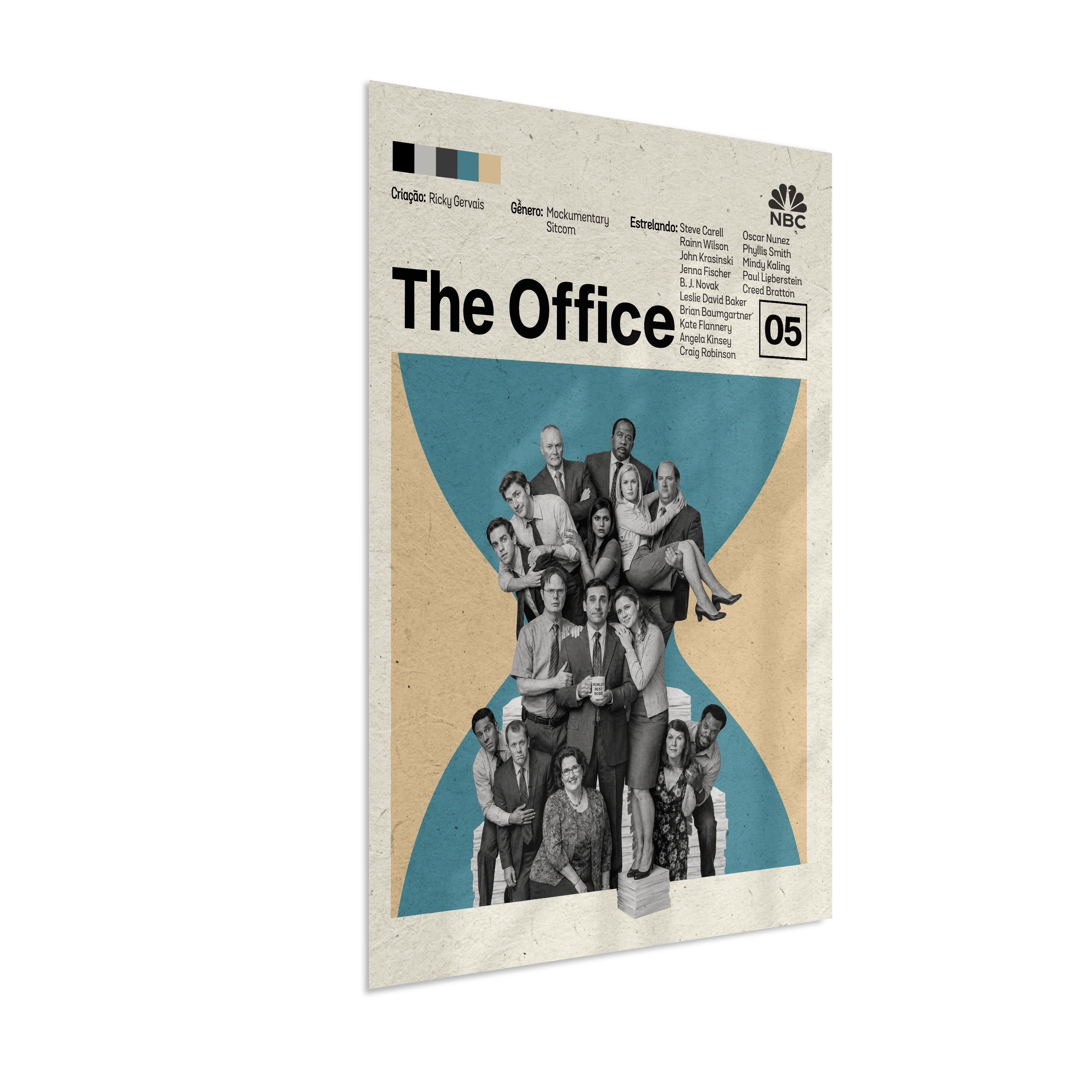 Quadro The Office Minimalista