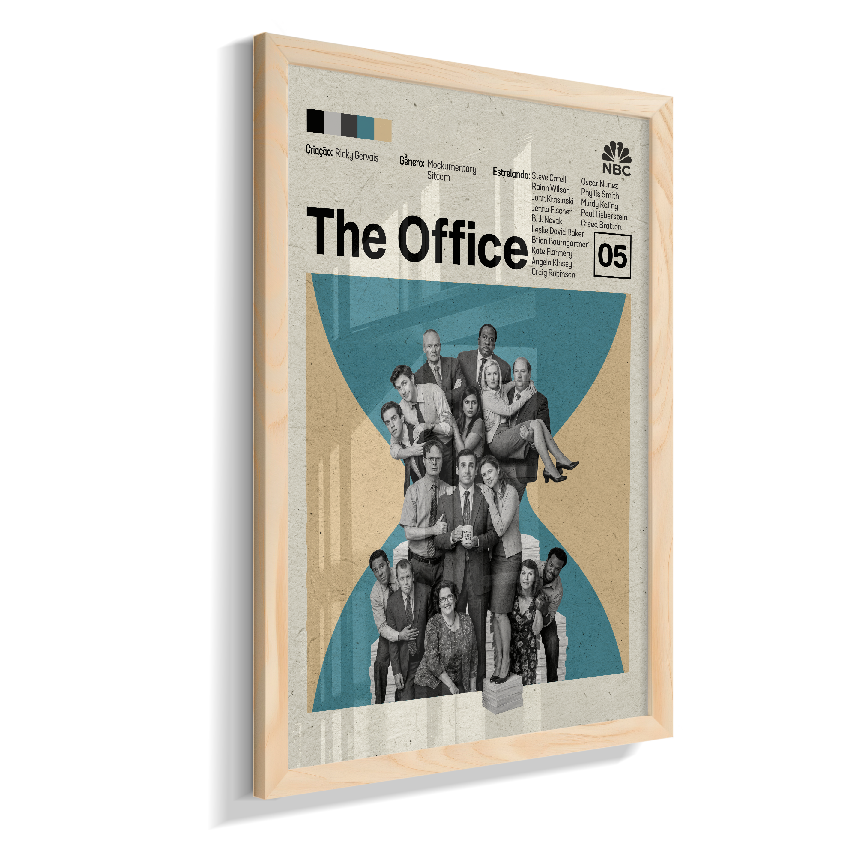 Quadro The Office Minimalista