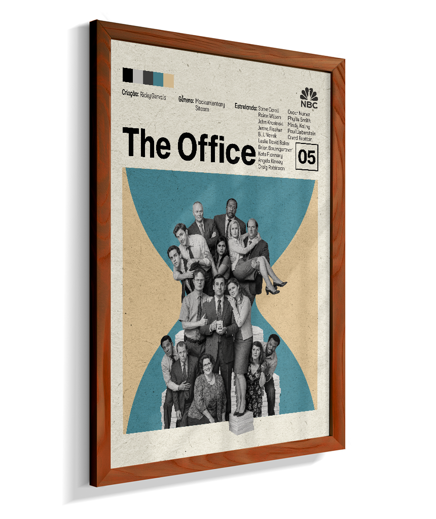 Quadro The Office Minimalista