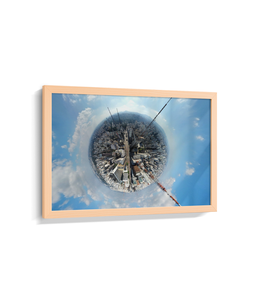 Quadro Mini-Mundo Av. Paulista - Horizontal
