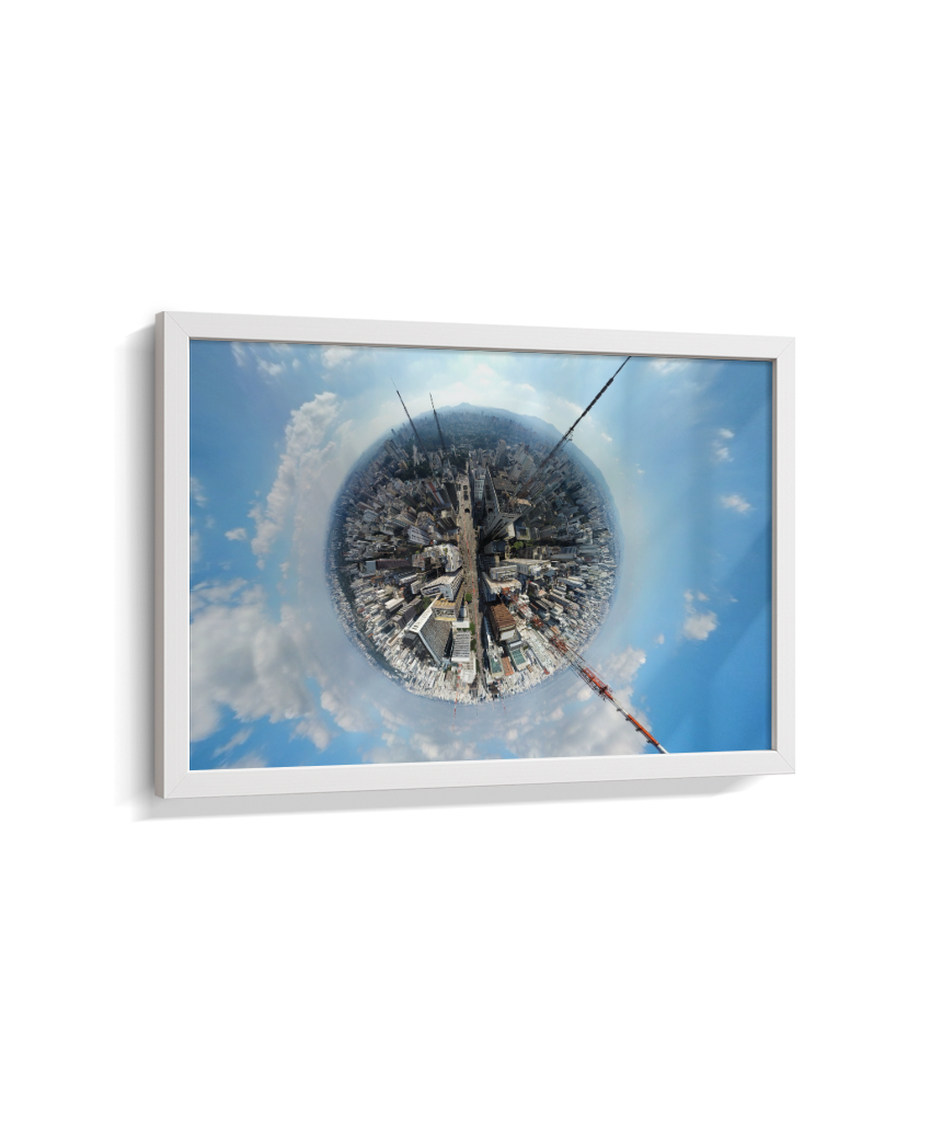 Quadro Mini-Mundo Av. Paulista - Horizontal