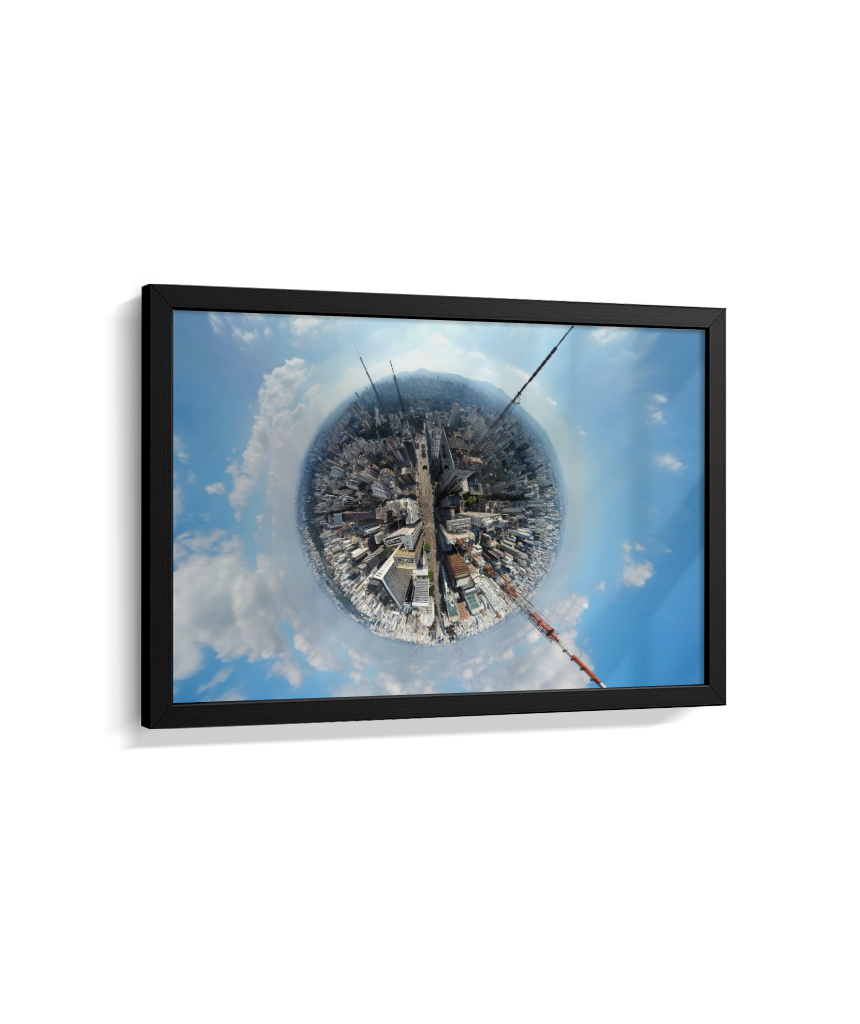 Quadro Mini-Mundo Av. Paulista - Horizontal