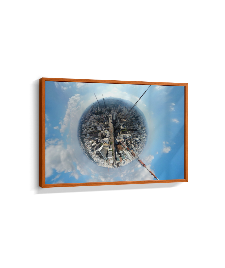 Quadro Mini-Mundo Av. Paulista - Horizontal