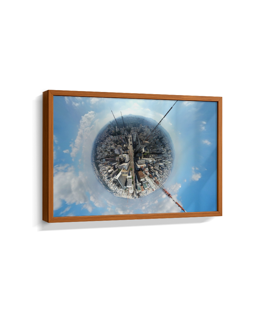 Quadro Mini-Mundo Av. Paulista - Horizontal