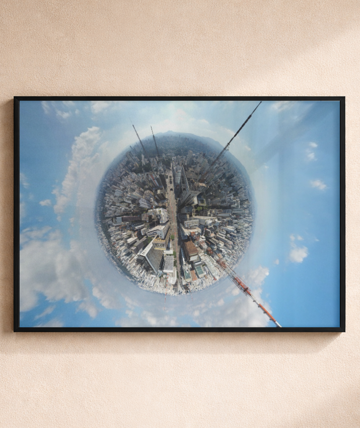 Quadro Mini-Mundo Av. Paulista - Horizontal