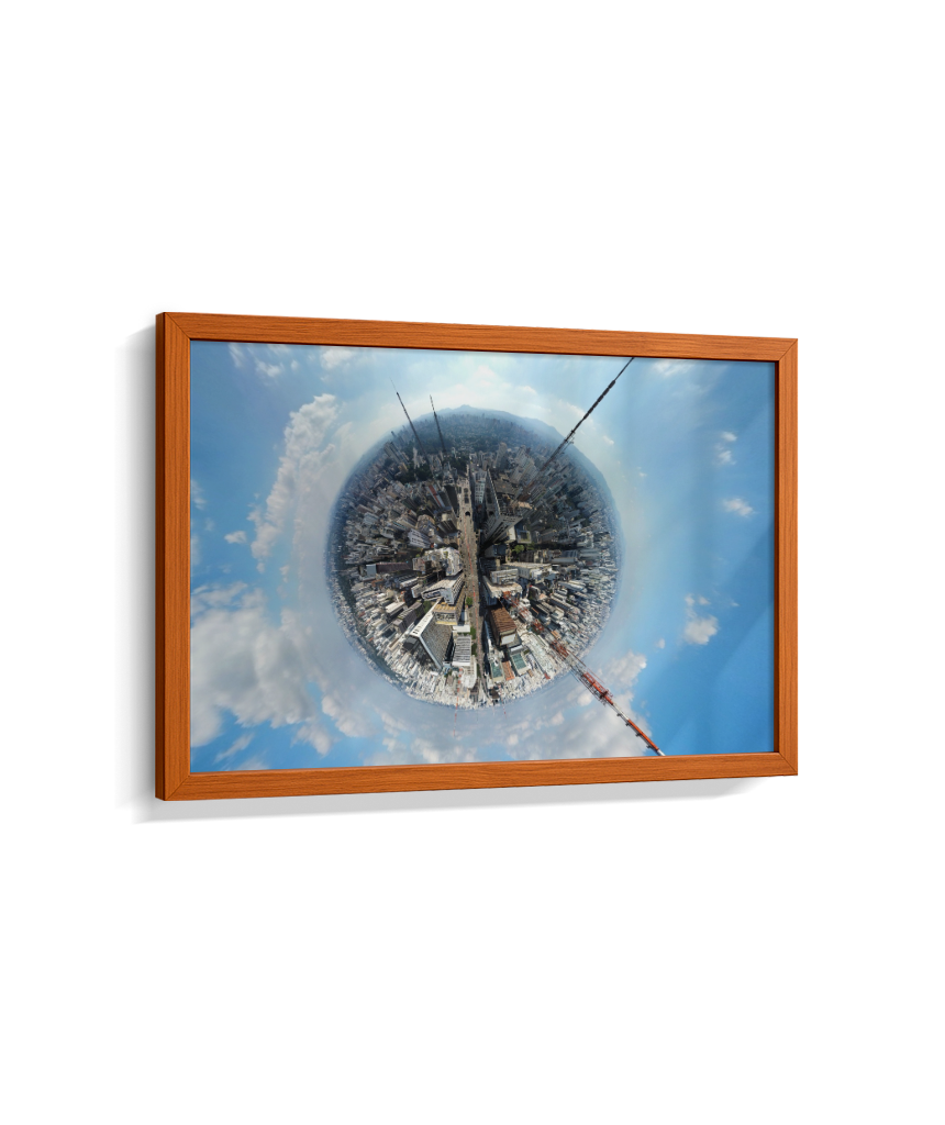 Quadro Mini-Mundo Av. Paulista - Horizontal