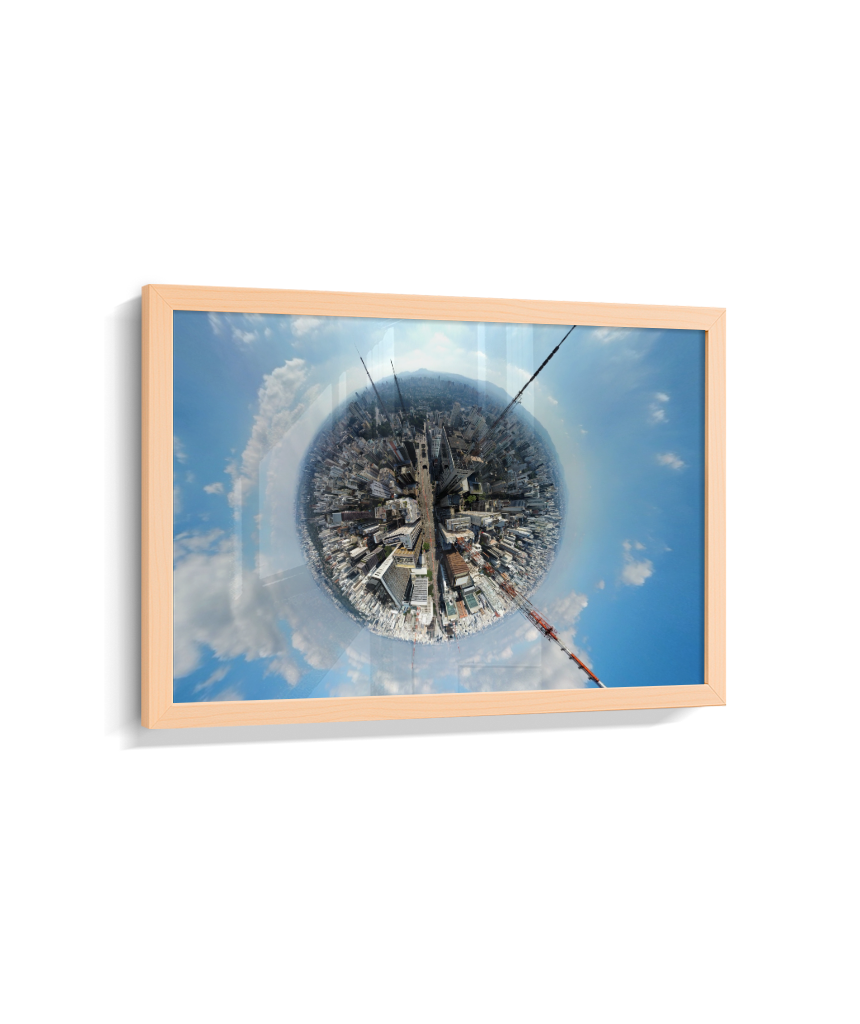 Quadro Mini-Mundo Av. Paulista - Horizontal