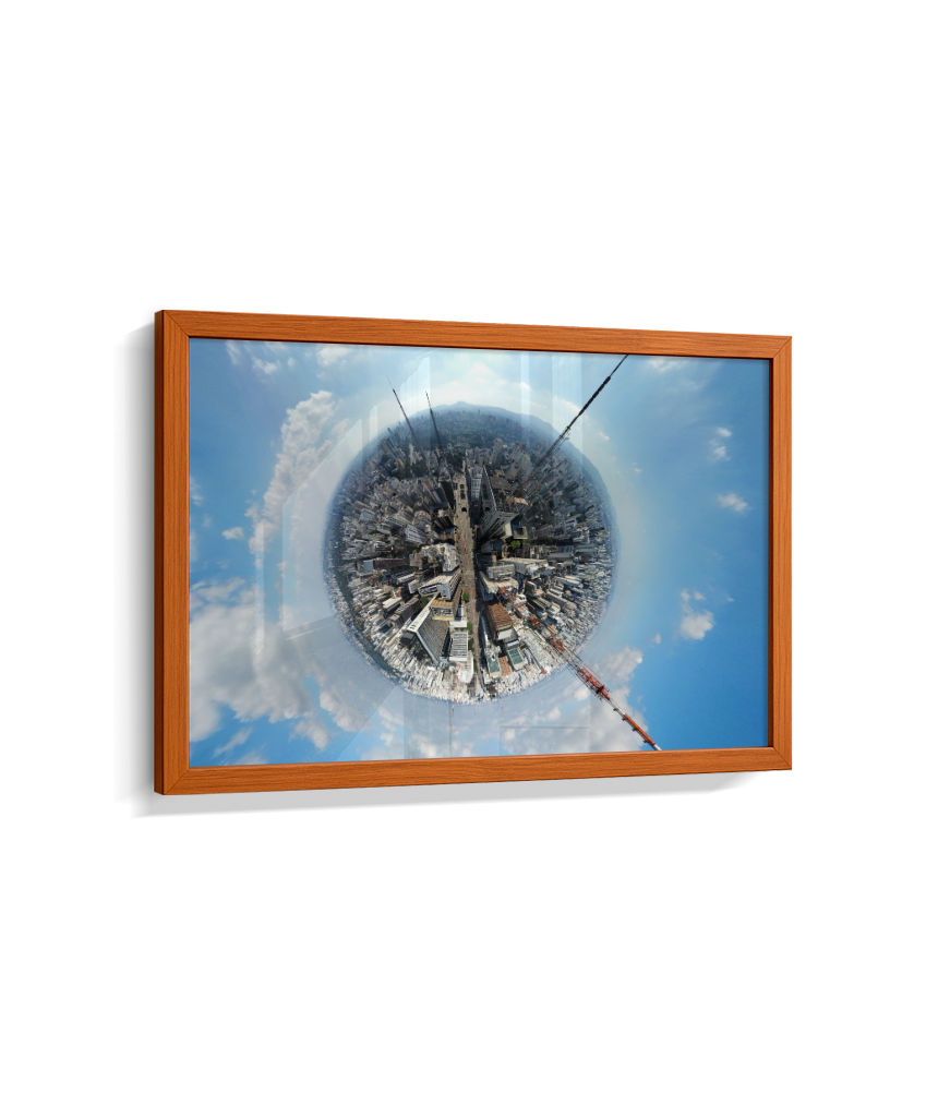 Quadro Mini-Mundo Av. Paulista - Horizontal