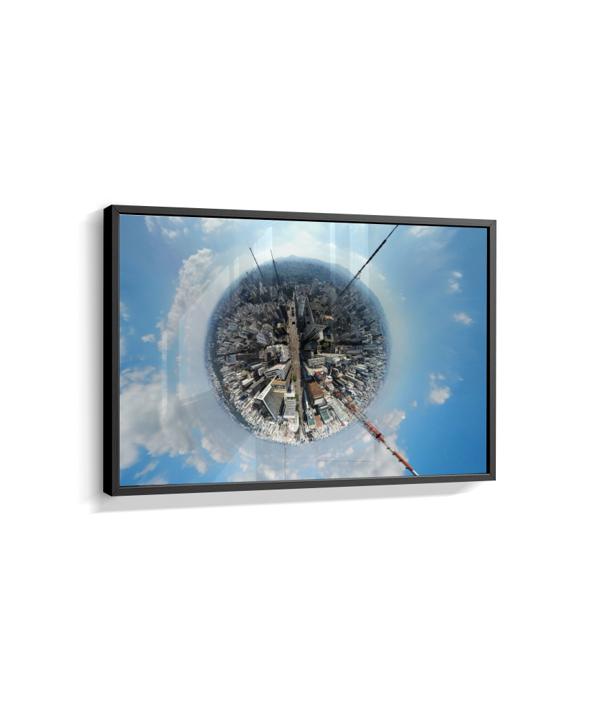 Quadro Mini-Mundo Av. Paulista - Horizontal