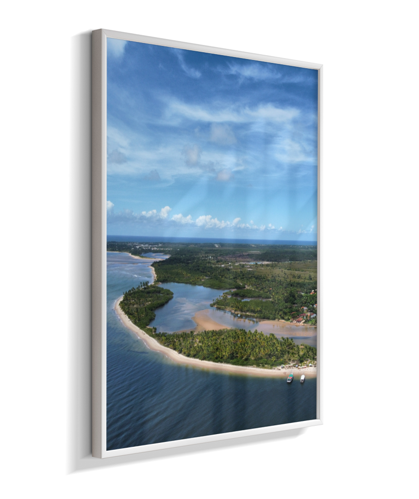 Quadro Ilha do Goio - Vertical
