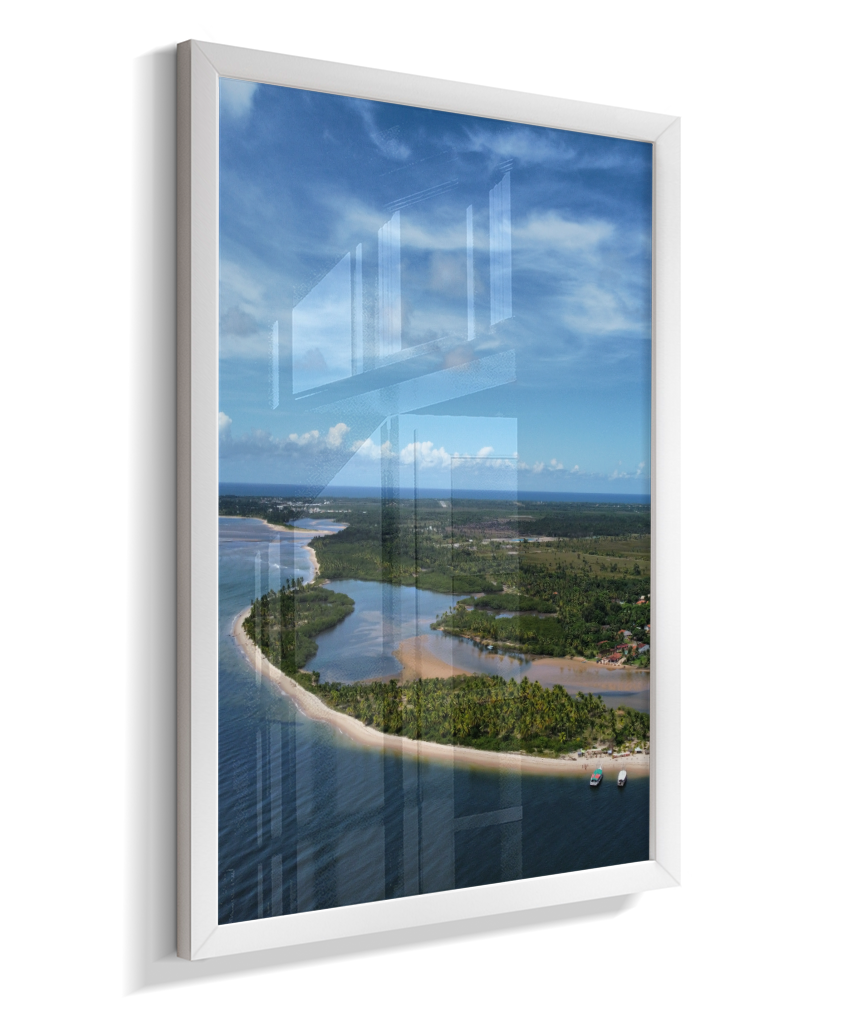 Quadro Ilha do Goio - Vertical