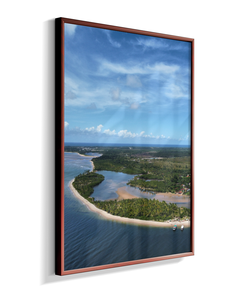 Quadro Ilha do Goio - Vertical