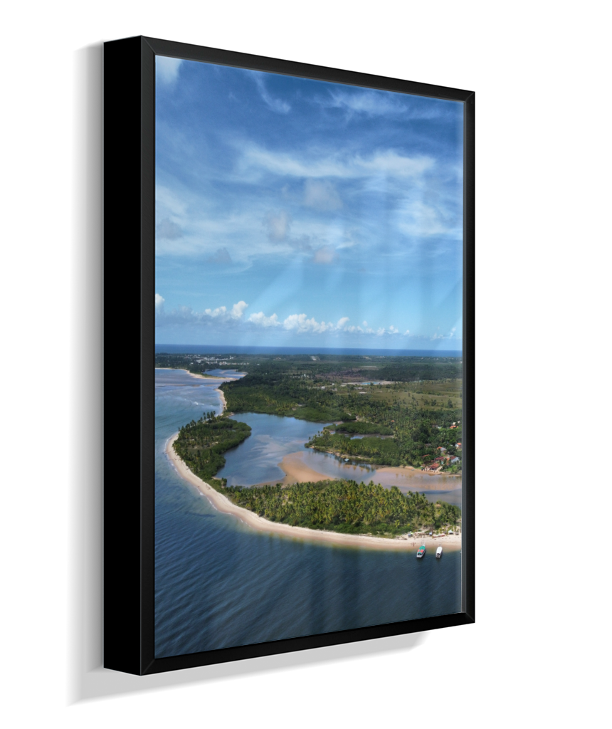 Quadro Ilha do Goio - Vertical