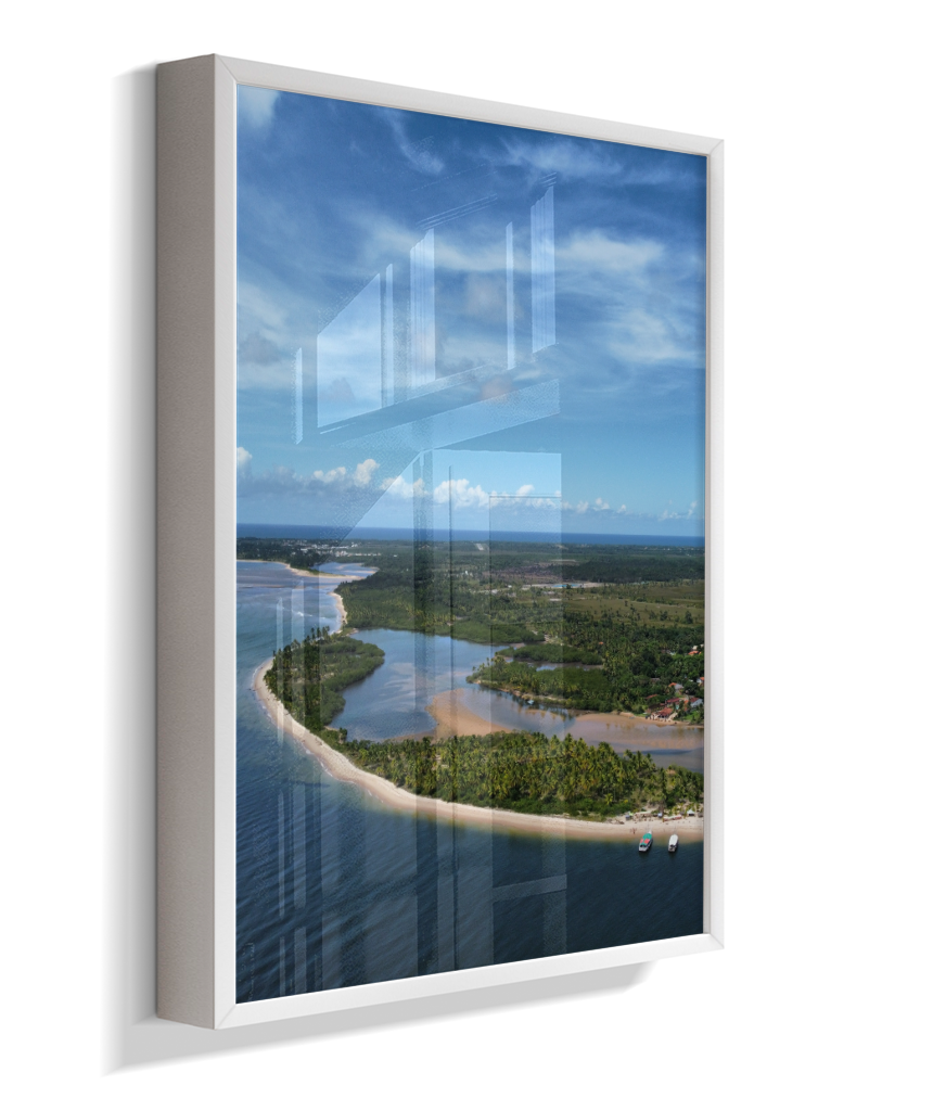 Quadro Ilha do Goio - Vertical