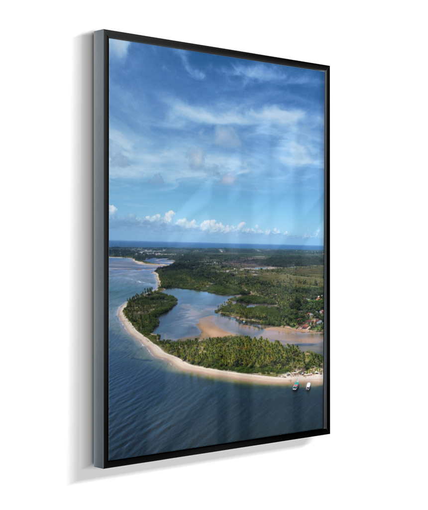 Quadro Ilha do Goio - Vertical