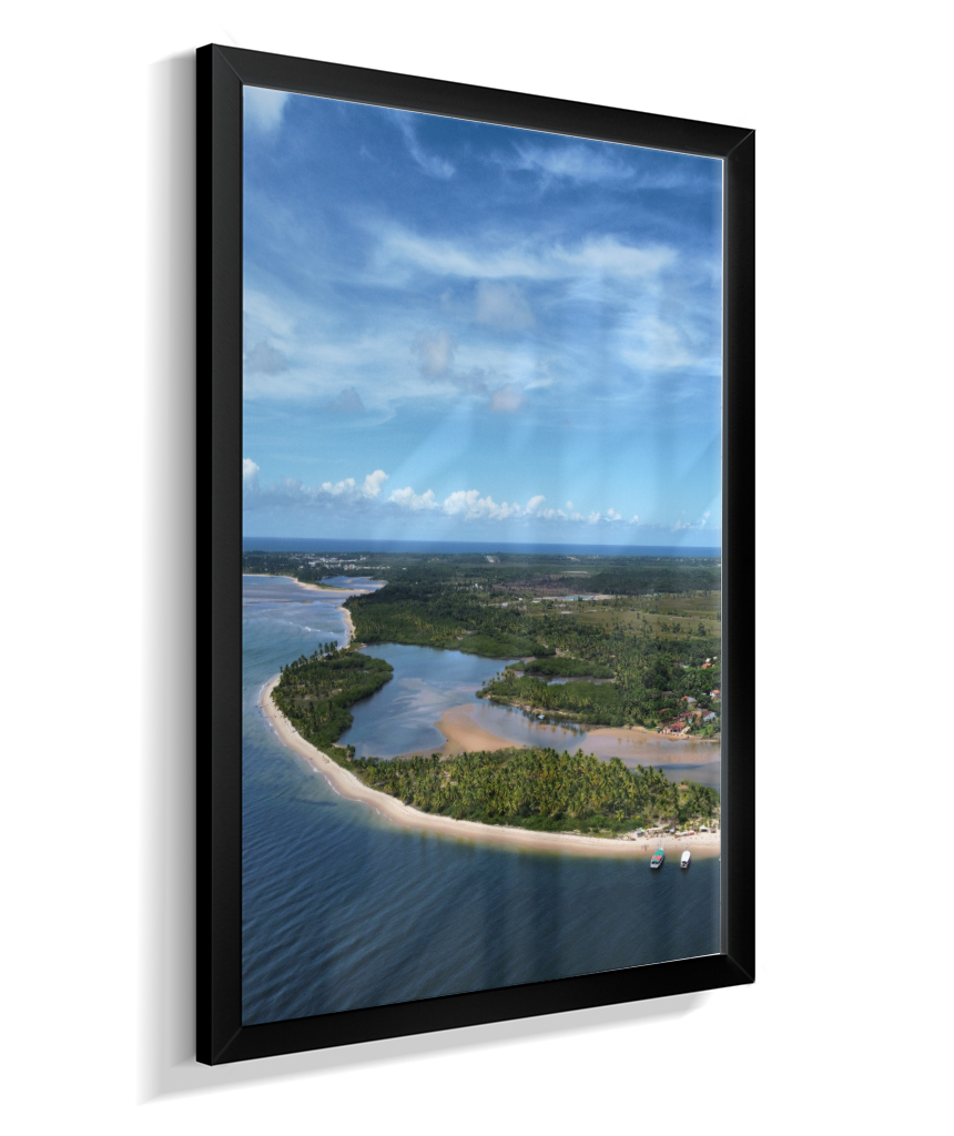 Quadro Ilha do Goio - Vertical