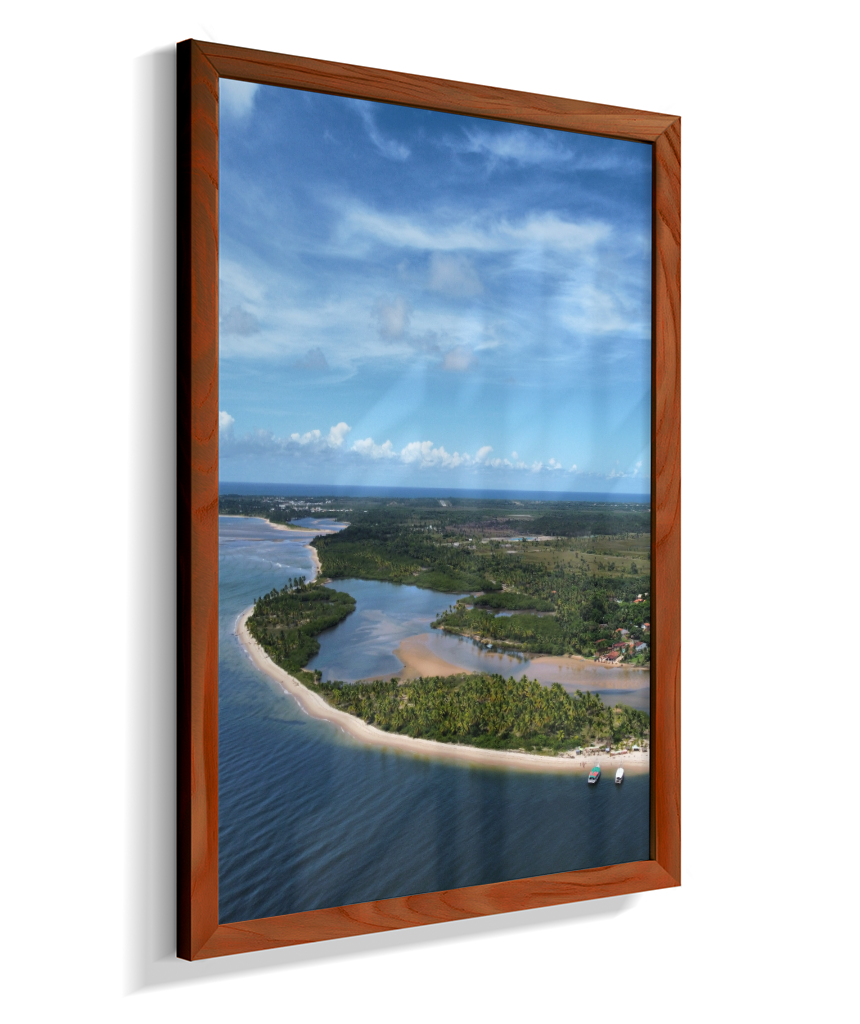 Quadro Ilha do Goio - Vertical