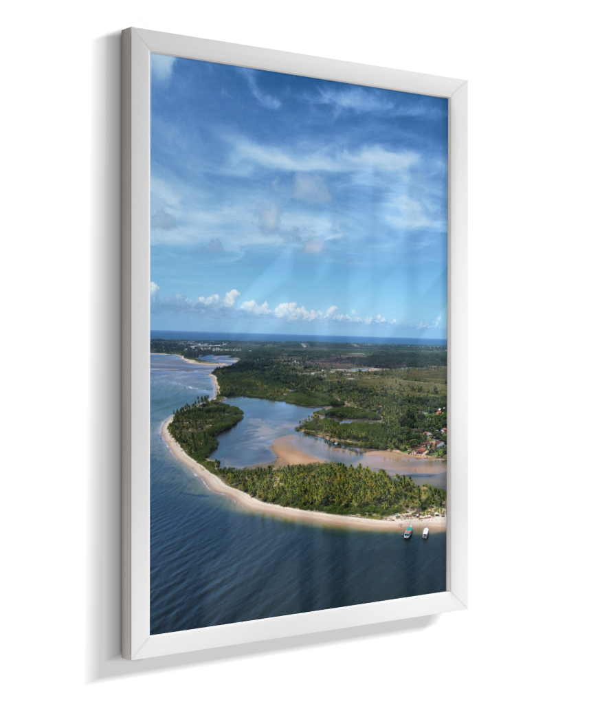 Quadro Ilha do Goio - Vertical