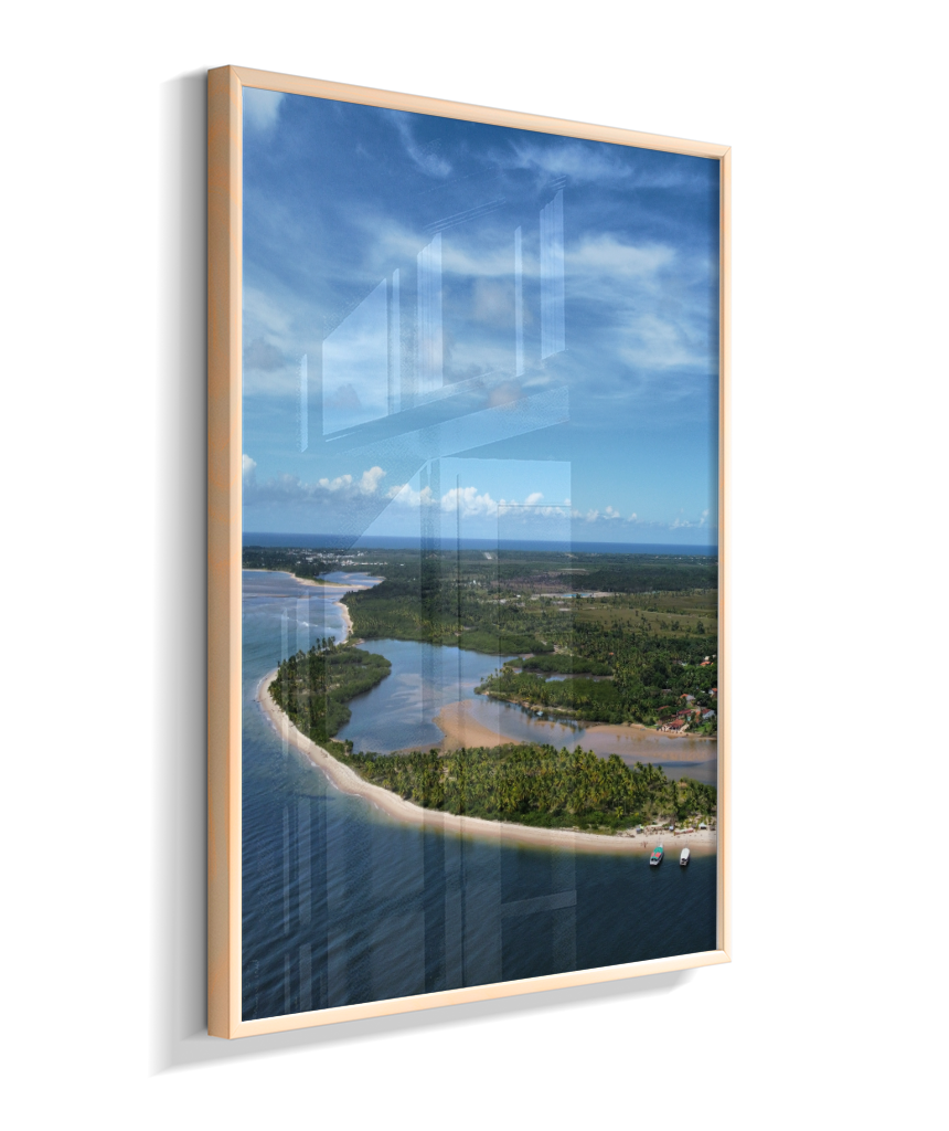Quadro Ilha do Goio - Vertical