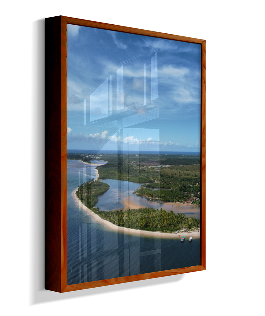 Quadro Ilha do Goio - Vertical
