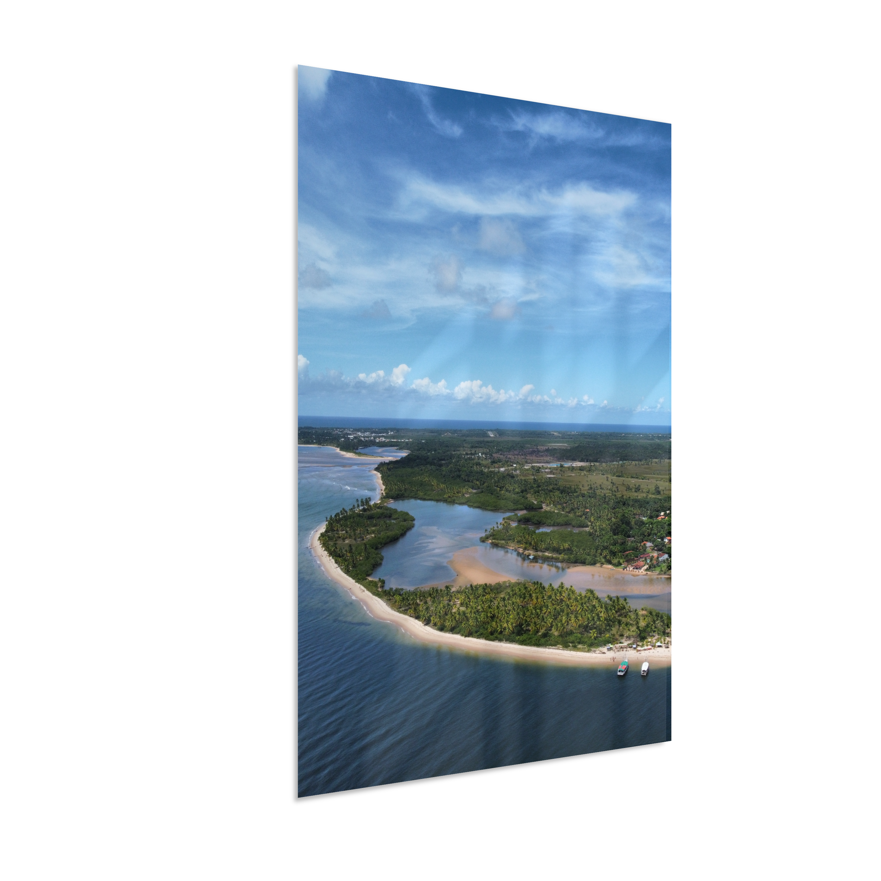 Quadro Ilha do Goio - Vertical