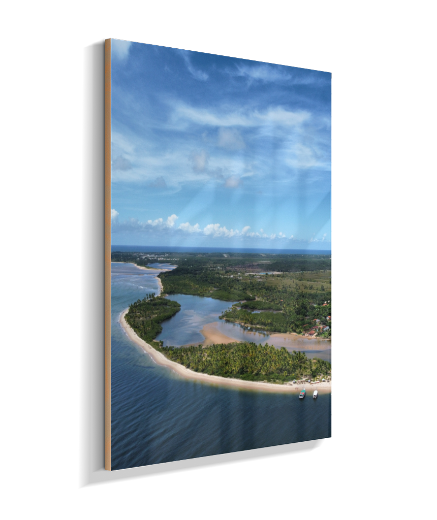Quadro Ilha do Goio - Vertical