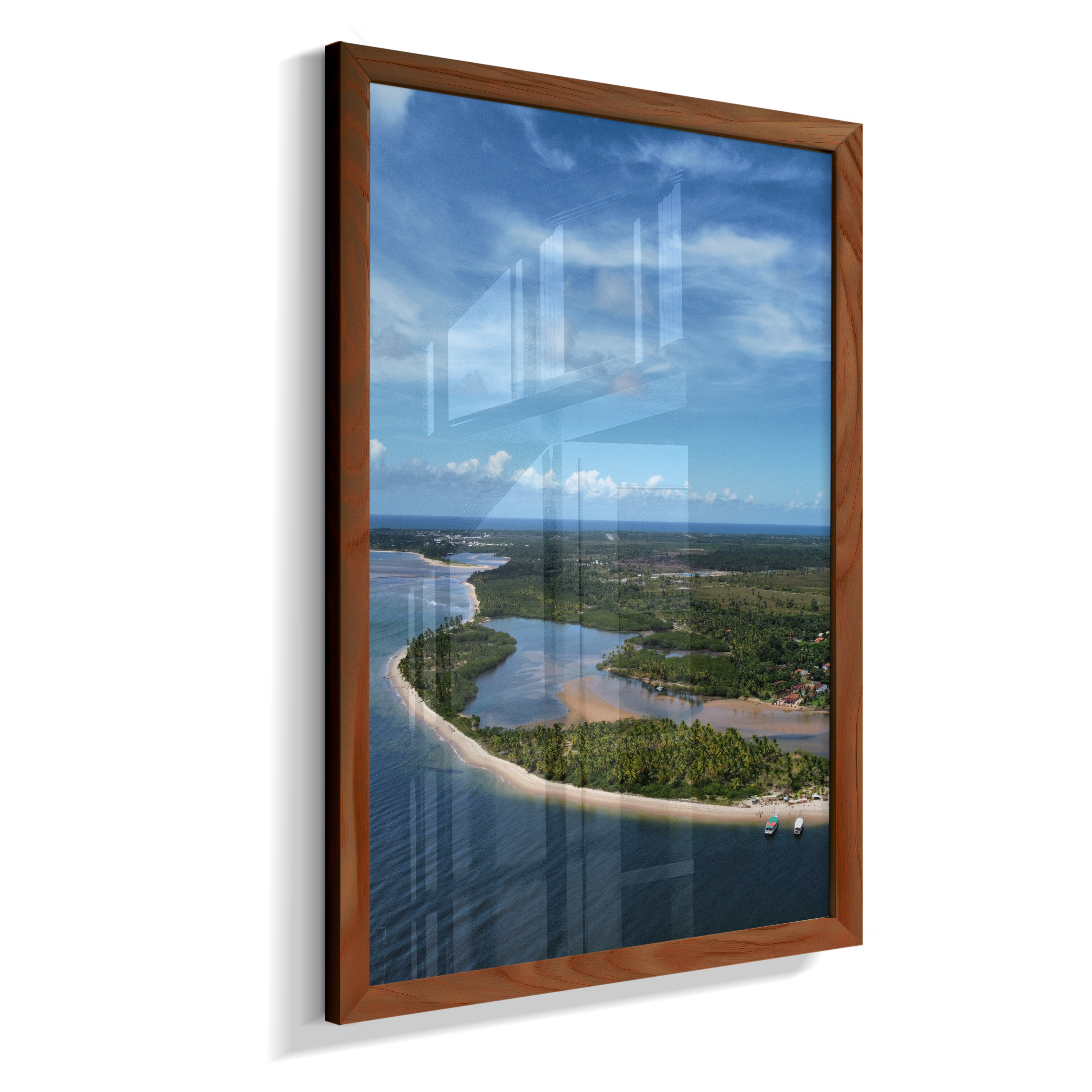 Quadro Ilha do Goio - Vertical