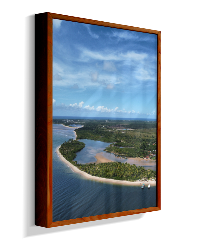 Quadro Ilha do Goio - Vertical