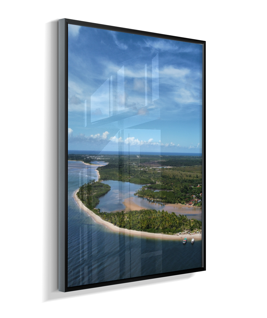 Quadro Ilha do Goio - Vertical