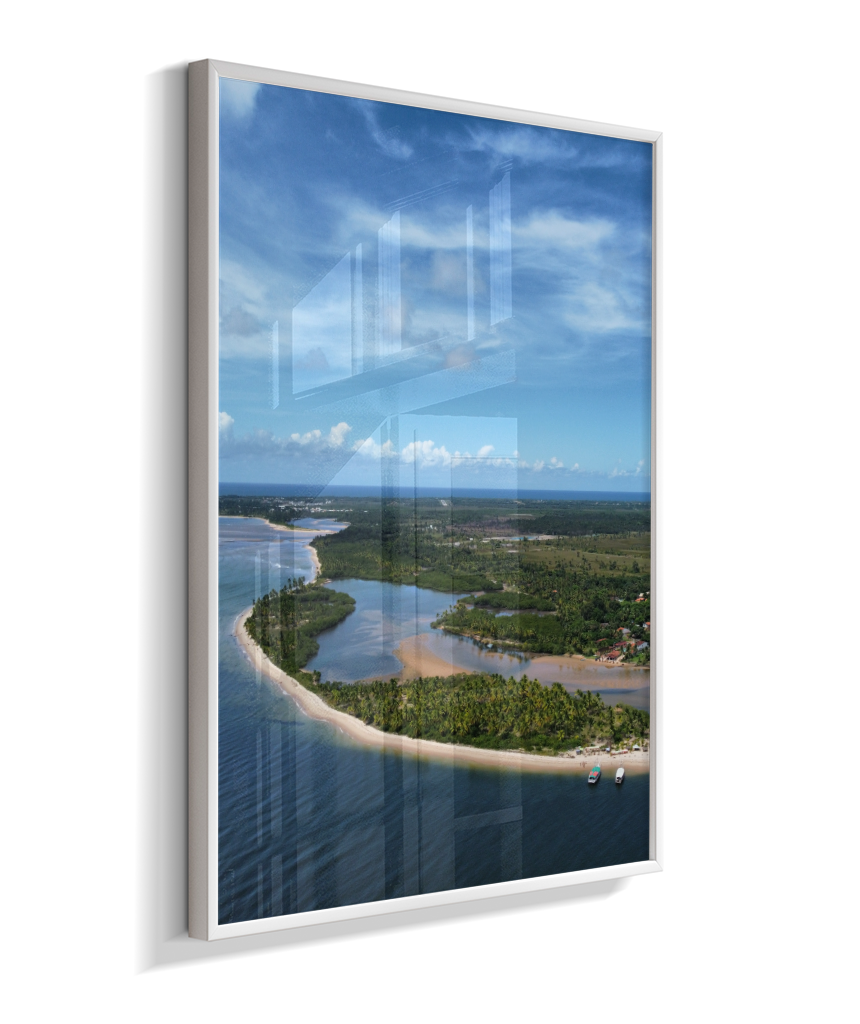 Quadro Ilha do Goio - Vertical