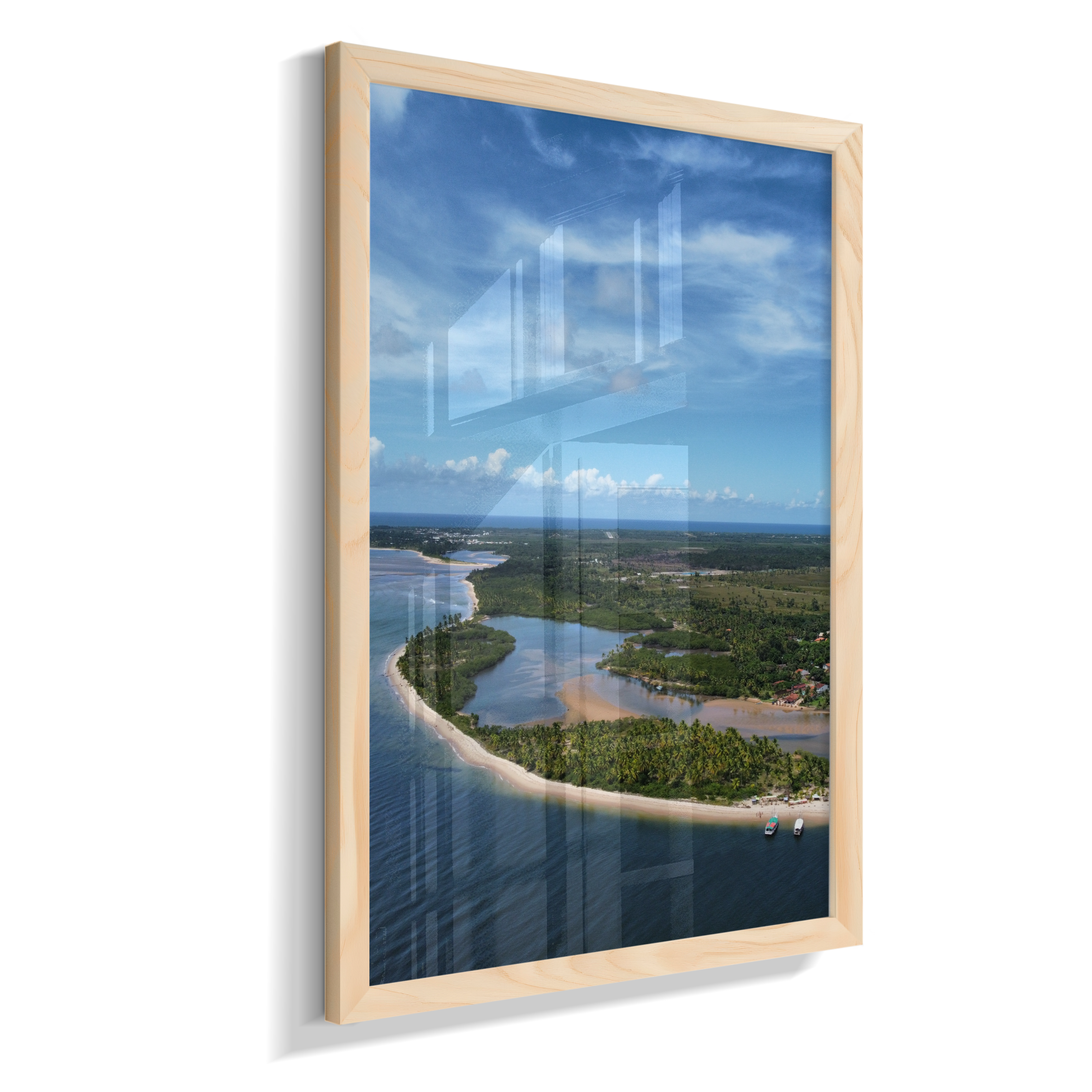 Quadro Ilha do Goio - Vertical