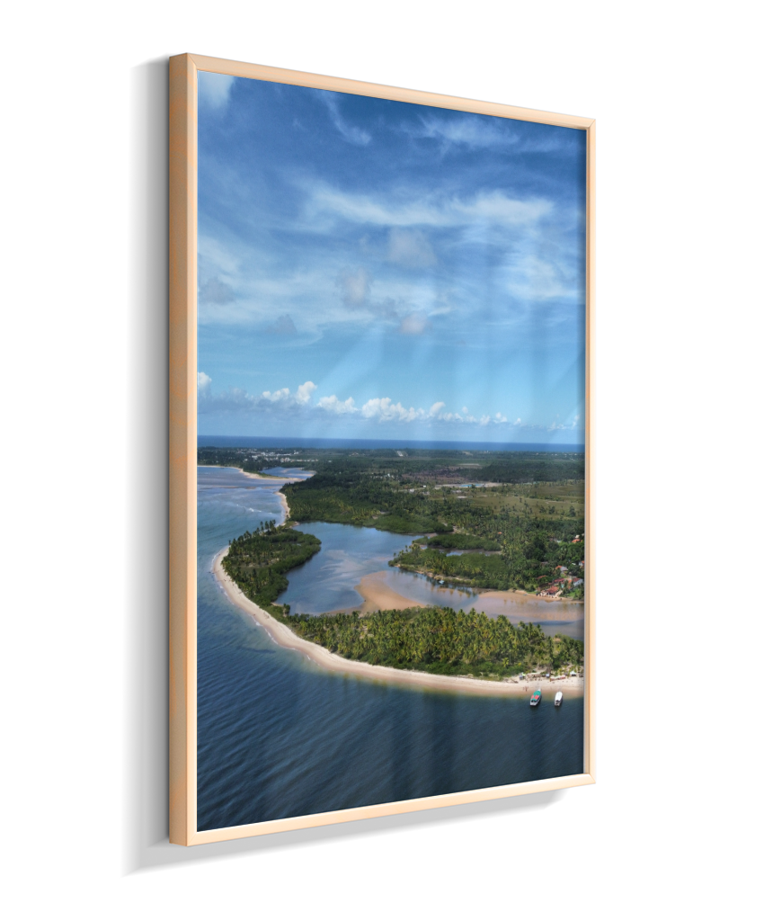 Quadro Ilha do Goio - Vertical