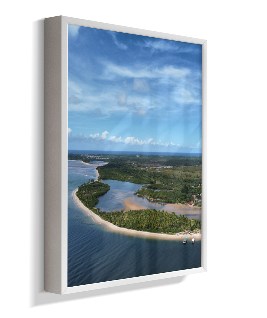 Quadro Ilha do Goio - Vertical